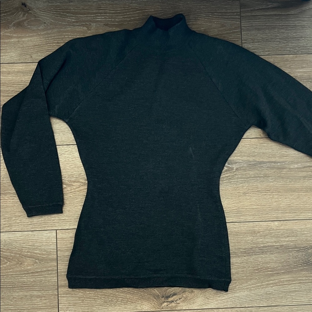 Black Turtleneck Sweater